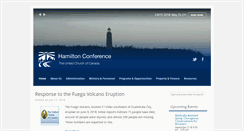Desktop Screenshot of hamconf.org